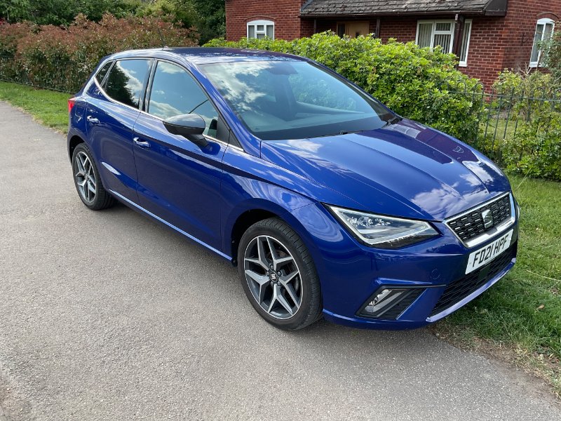 2021 SEAT IBIZA 1.0 TSI XCELLENCE HATCHBACK 5DR PETROL MANUAL EURO 6 S S 110... photo